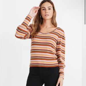 Striped Multicolor Women's Top